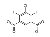 3-chloro-2,4-difluoro-1,5-dinitrobenzene Structure