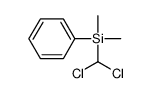 dichloromethyl-dimethyl-phenylsilane结构式