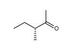 [R]-3-methylpentan-2-one Structure