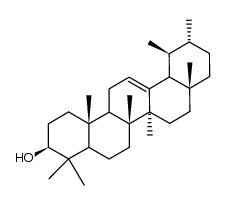 α-amyrin结构式