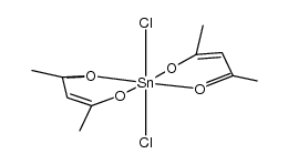 Sn(acetylacetonate)2Cl2 Structure