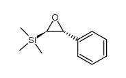 (E)-β-phenylepoxyethyltrimethylsilane Structure