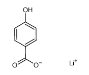 lithium p-hydroxybenzoate结构式