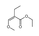 ethyl 2-(methoxymethylidene)butanoate结构式