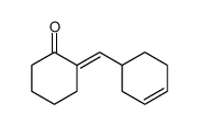 2-(cyclohex-3-en-1-ylmethylidene)cyclohexan-1-one结构式