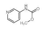 methyl N-pyridin-3-ylcarbamate结构式