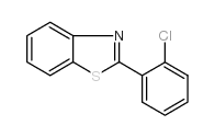 2-(2-氯苯基)-1,3-苯并噻唑结构式