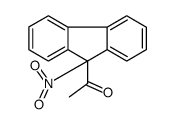 1-(9-nitrofluoren-9-yl)ethanone结构式
