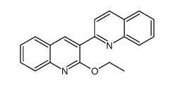 2-ethoxy-3-quinolin-2-ylquinoline Structure