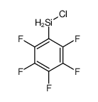 chloro-(2,3,4,5,6-pentafluorophenyl)silane Structure