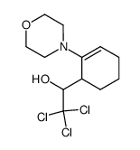 2,2,2-Trichloro-1-[2-(morpholin-4-yl)cyclohex-2-enyl]ethanol Structure