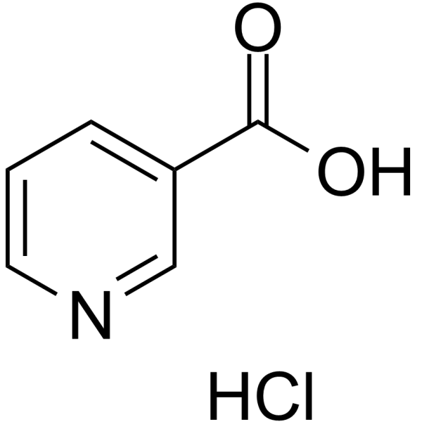 3-吡啶羧酸结构式
