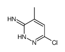 3-Pyridazinamine, 6-chloro-4-Methyl- Structure