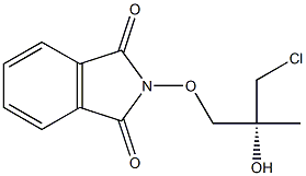 (R)-2-(3-chloro-2-hydroxy-2-methylpropoxy)isoindoline-1,3-dione Structure