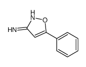 5-苯基-1,2-恶唑-3-胺结构式