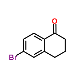 6-溴-Α-四氢萘酮结构式
