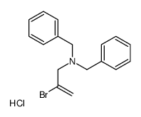 dibenzyl(2-bromoprop-2-enyl)azanium,chloride结构式
