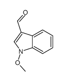 1-METHOXYINDOLE-3-CARBOXALDEHYDE结构式