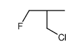 (2S)-1-chloro-3-fluoro-2-methylpropane Structure