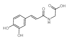 N-Caffeoylglycine结构式