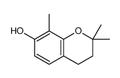 2,2,8-trimethyl-3,4-dihydrochromen-7-ol结构式