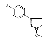 3-(4-Bromophenyl)-1-methyl-1H-pyrazole structure