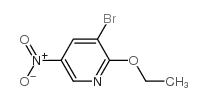 2-乙氧基-3-溴-5-硝基吡啶结构式