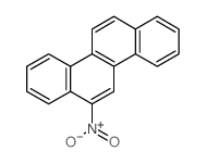 Chrysene, 6-nitro- Structure