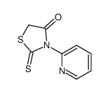 3-pyridin-2-yl-2-sulfanylidene-1,3-thiazolidin-4-one Structure