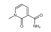 1-methyl-2-oxopyridine-3-carboxamide结构式