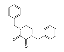 1,4-dibenzylpiperazine-2,3-dione Structure