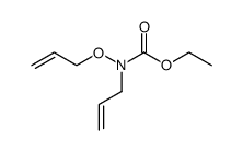 allyl-allyloxy-carbamic acid ethyl ester结构式