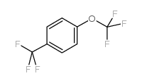 4-(三氟甲氧基)三氟甲苯结构式