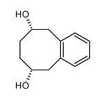 cis-5,6,7,8,9,10-hexahydrobenzocyclooctene-6,9-diol Structure