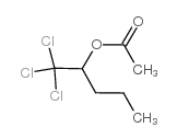 2-Pentanol,1,1,1-trichloro-, 2-acetate Structure