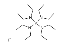 tetrakis(diethylamino)phosphonium iodide Structure