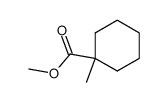 1-methyl-1-cyclohexanecarboxylic acid methyl ester Structure