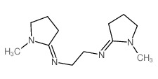 N,N-Bis(1-methyl-2-pyrrolidinylidene)-1,2-ethanediamine Structure