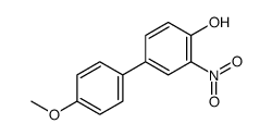 4-(4-methoxyphenyl)-2-nitrophenol结构式