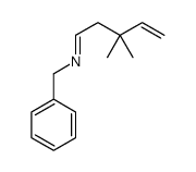 N-benzyl-3,3-dimethylpent-4-en-1-imine Structure