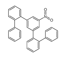 1-nitro-3,5-bis(2-phenylphenyl)benzene结构式