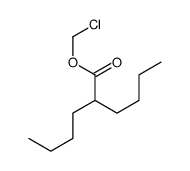 chloromethyl 2-butylhexanoate Structure