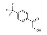 2-hydroxy-1-[4-(trifluoromethyl)phenyl]ethanone结构式