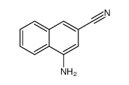 2-Naphthalenecarbonitrile,4-amino-(9CI)结构式