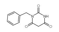 1-苄基嘧啶-2,4,6(1h,3h,5h)-三酮结构式