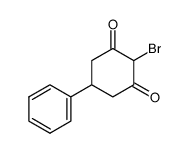 2-bromo-5-phenylcyclohexane-1,3-dione Structure