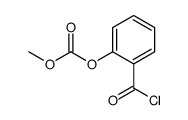 2-methoxycarbonyloxy-benzoyl chloride Structure