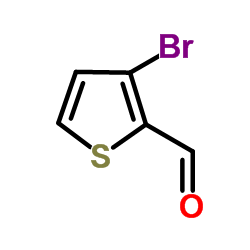 3-溴噻吩-2-甲醛结构式