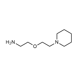 2-(2-(哌啶-1-基)乙氧基)乙烷-1-胺结构式