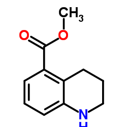 1,2,3,4-四氢-5-喹啉羧酸甲酯结构式
